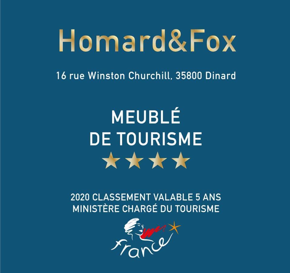 Homard And Fox, Appartement 2 Chambres 100M De La Mer Dinard Dış mekan fotoğraf